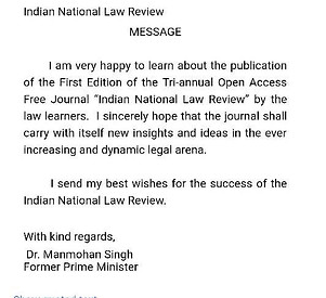 Indian National Law Review